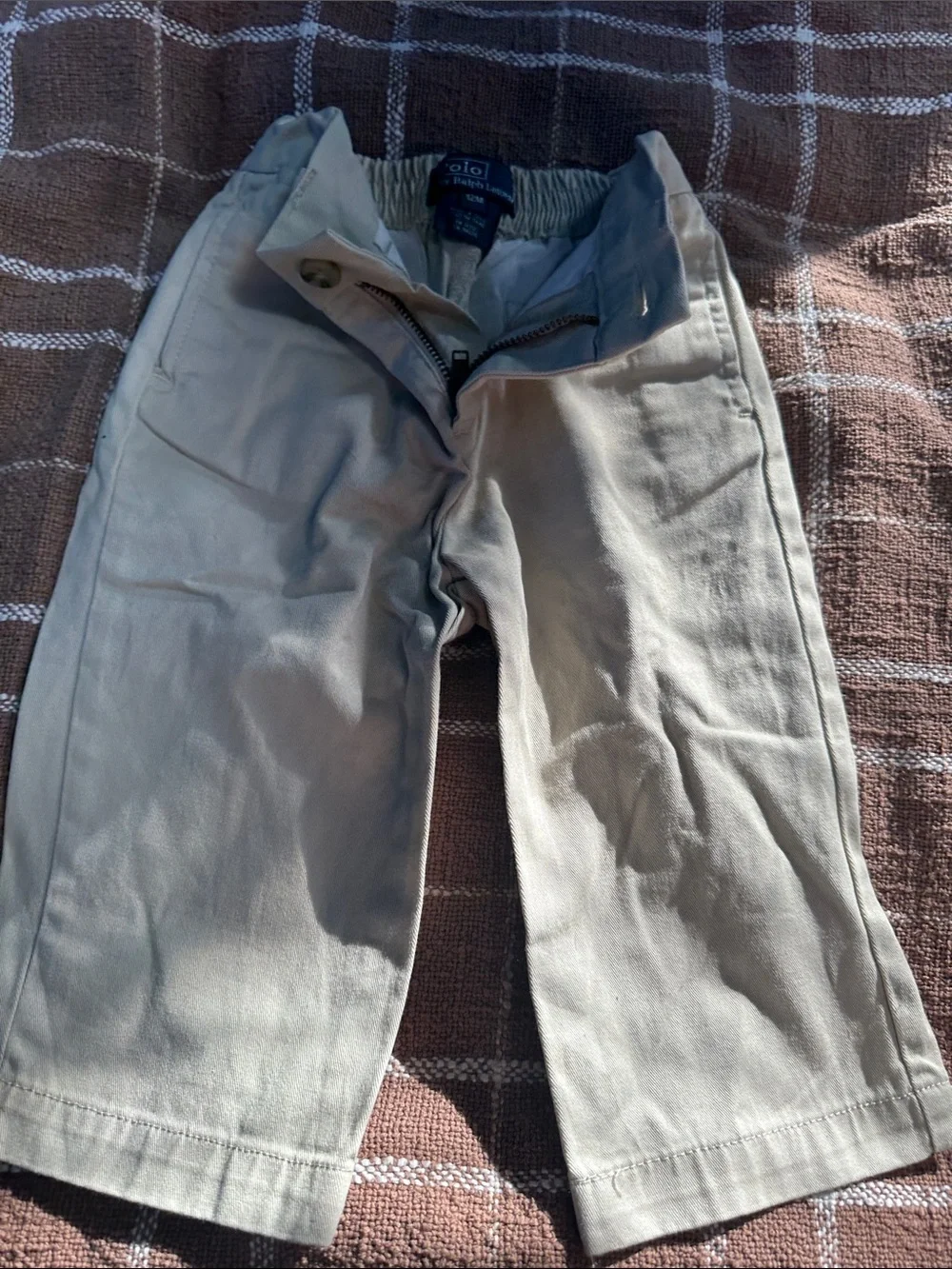 Ralph Lauren Green Half-Zip Pullover with Navy Joggers Set